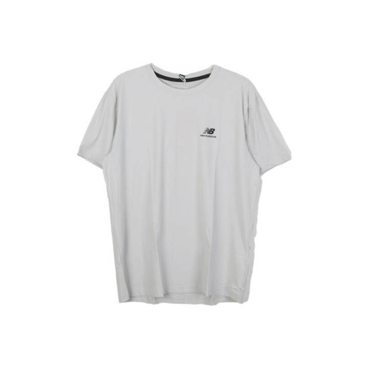 New Balance New Balance T Shirts Men's White Crew Neck Moderate