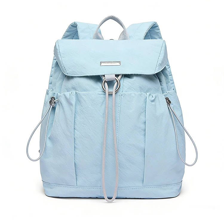 ANTA Anta Fabric Backpack Regular Unisex Cloud Gray Blue