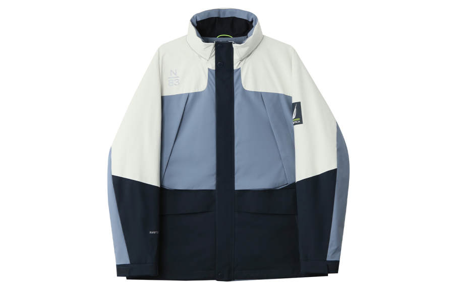 NAUTICA Jackets Men's Stand Collar Moderate Workwear
