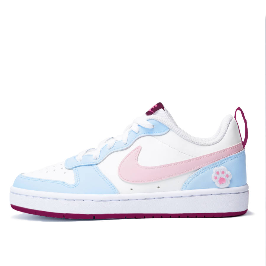 Nike Nike Court Borough Low top Skateboard Shoes Women's Blue Pink