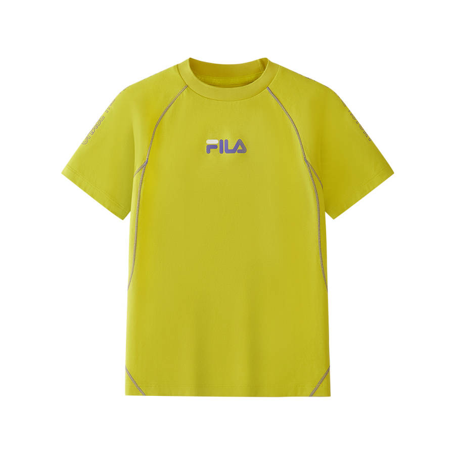 FILA KIDS PERFORMANCE FPF Short Sleeved T Shirts Gold Flakes Kids'