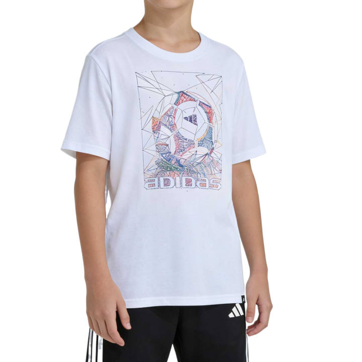 Adidas Adidas Kids T Shirts Crew Neck Moderate