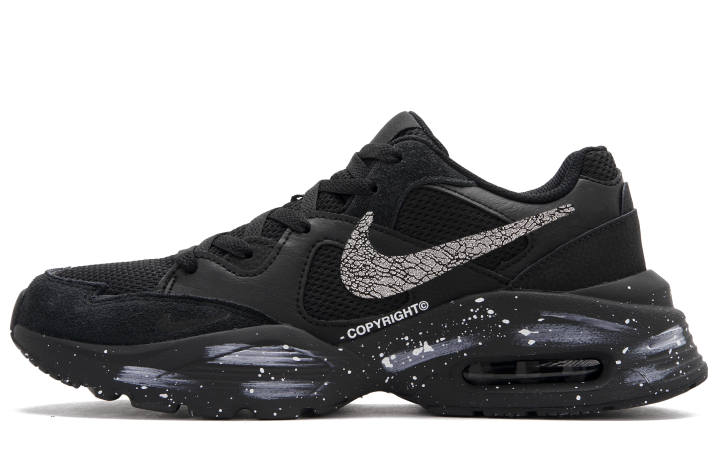 Nike Nike Air Max Fusion Low top Running Shoes Unisex Black