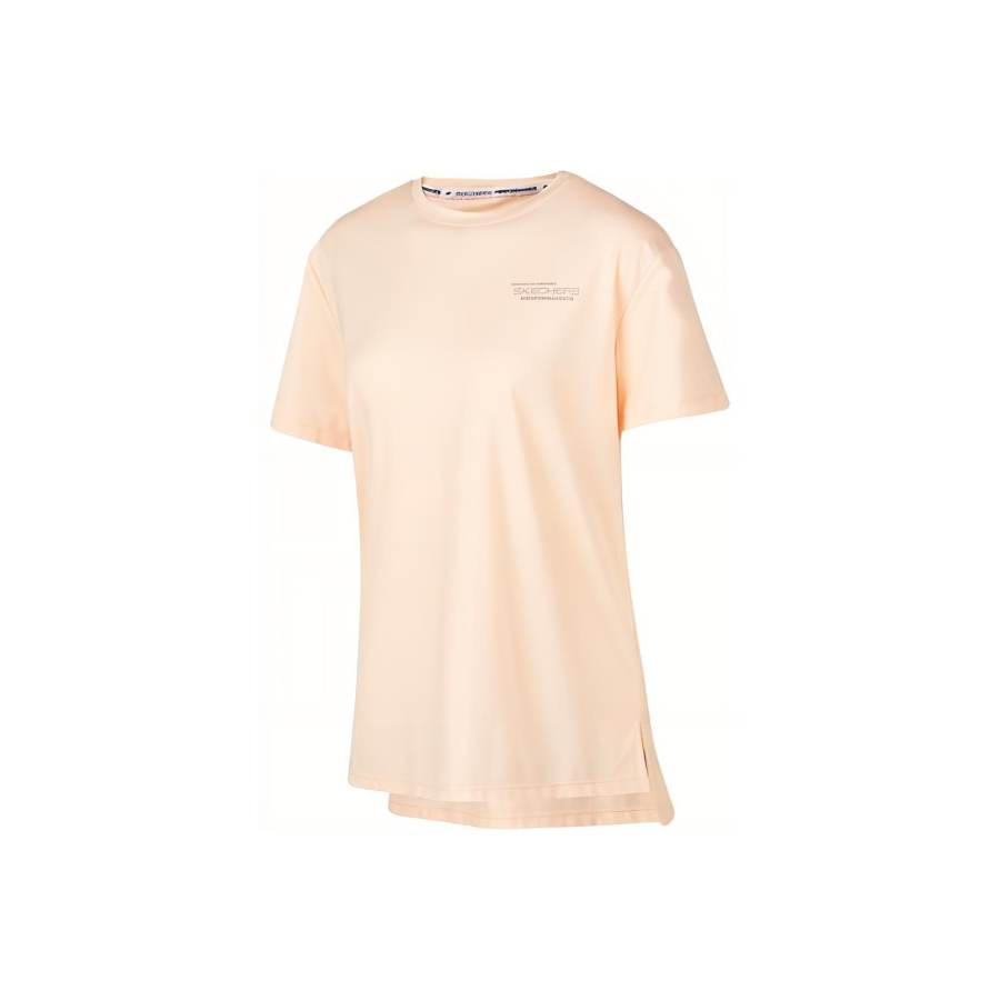 Skechers T Shirt Women's Soft Light Pink