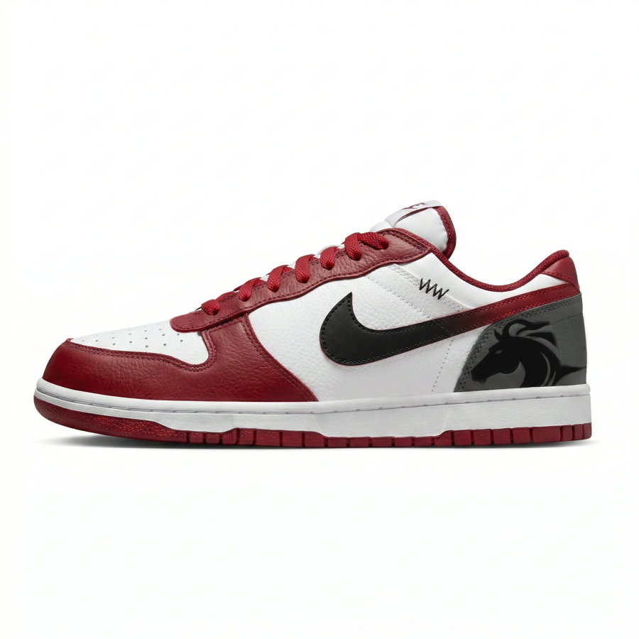 Nike Nike Big Lemon Joy Abrasion Resistant Breathable Low top Skateboard Shoes Men's Red