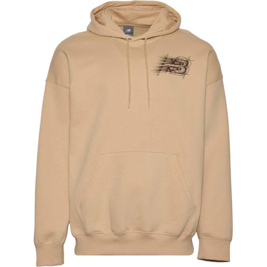 New Balance New Balance Sweatshirts Men's Brown Hooded Moderate