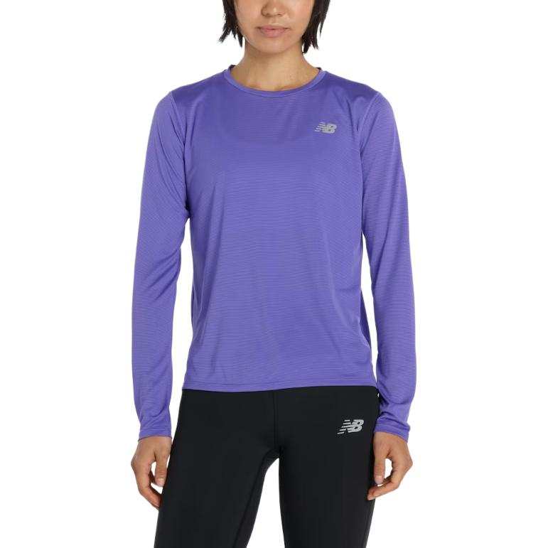 New Balance New Balance T Shirts Women's Purple Crew Neck