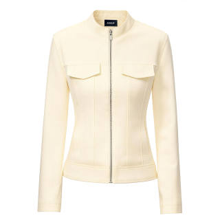 Aaisup Jackets Women's Stand Collar Thin Workwear