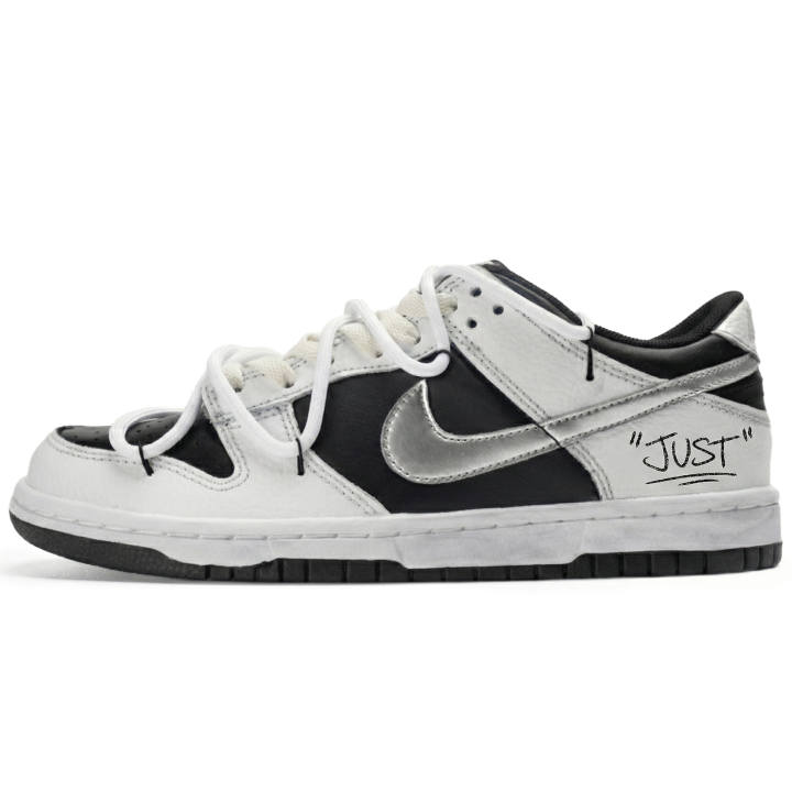 Nike Nike Dunk Low Deconstruction Shoelace, Haze Gray Slip Resistant Abrasion Resistant Low top Skateboard Shoes Unisex