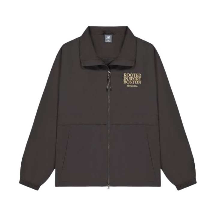 New Balance New Balance Jackets Men's Black Lapel Moderate