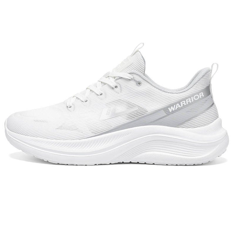 WARRIOR Cushioning Abrasion Resistant Breathable Lightweight Height Increasing Low top Running Shoes Men's