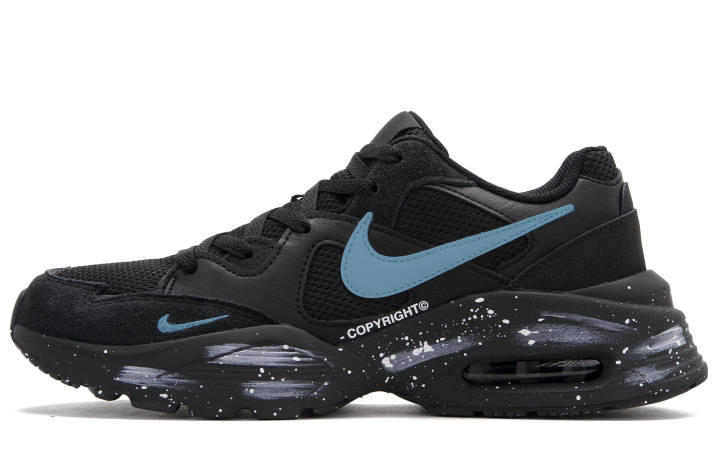Nike Nike Air Max Fusion Low top Running Shoes Unisex Black Blue