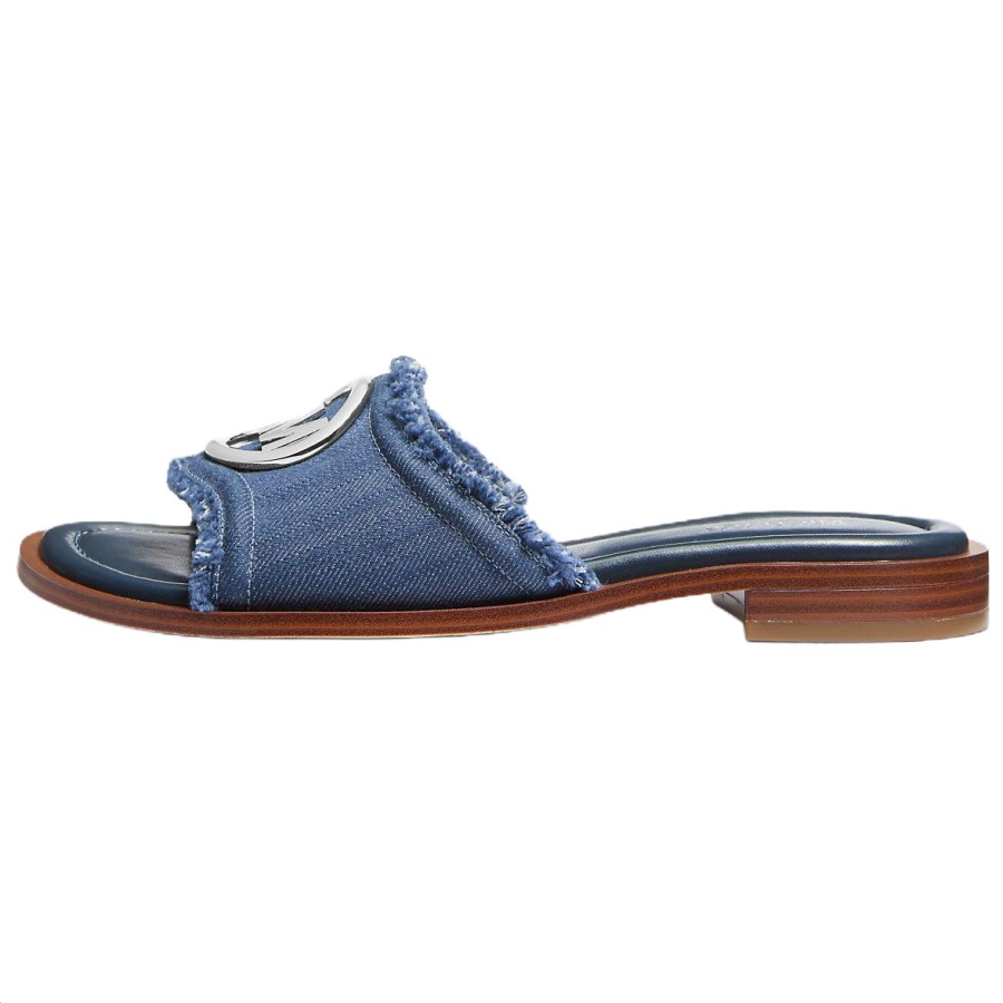 MICHAEL KORS Hannah Slide Slippers Women's Blue