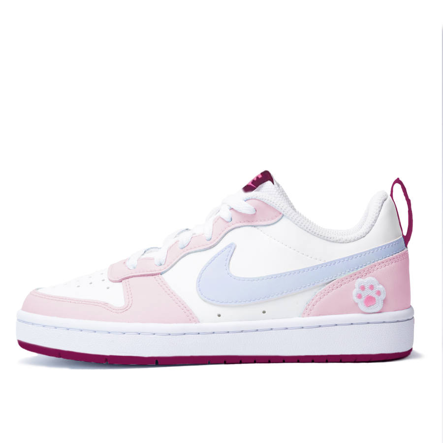 Nike Nike Court Borough Sweetheart Cat Paw Low top Skateboard Shoes Women's Pink