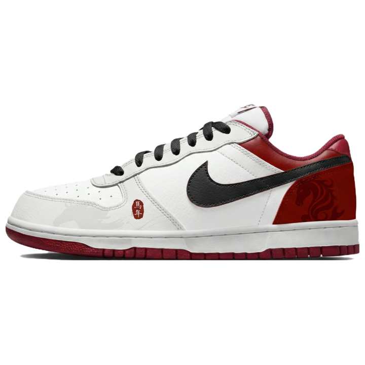 Nike Nike Big Lemon Joy Low top Skateboard Shoes Men's Red White