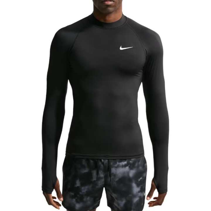 Nike Nike Swim Whitewater Essential Men's Dri-FIT Uv Long Sleeve Rashguard Top