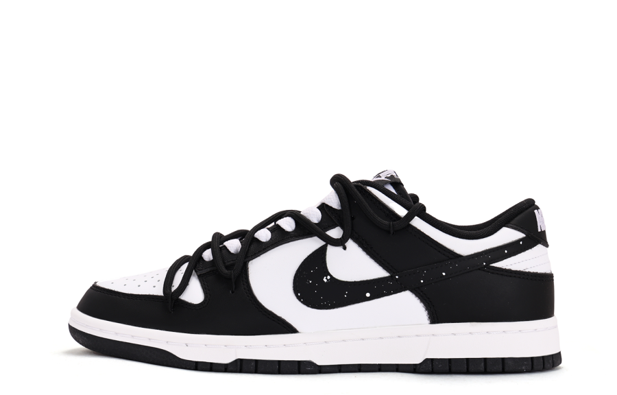 Nike Nike Dunk Coverage Abrasion Resistant Slip Resistant Low top Skateboard Shoes Unisex Black White
