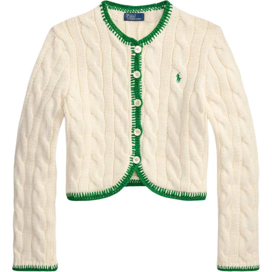 Polo Ralph Lauren SS26 Knitwear Straight Fit Cropped Women's