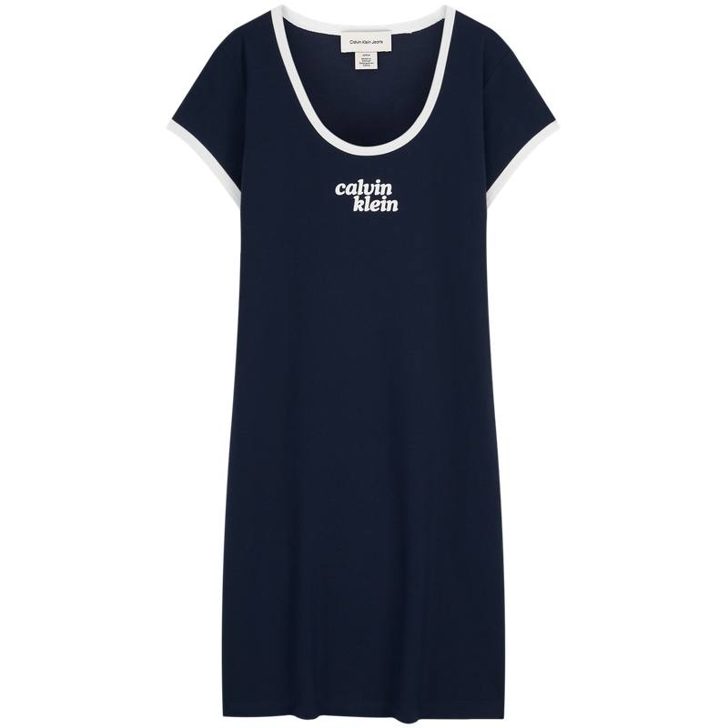 CALVIN KLEIN Short Sleeved Dress Women's