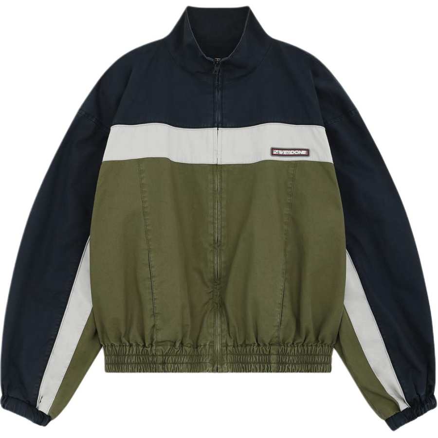 WE11DONE WE11DONE Jackets Unisex Khaki Stand Collar Moderate Other