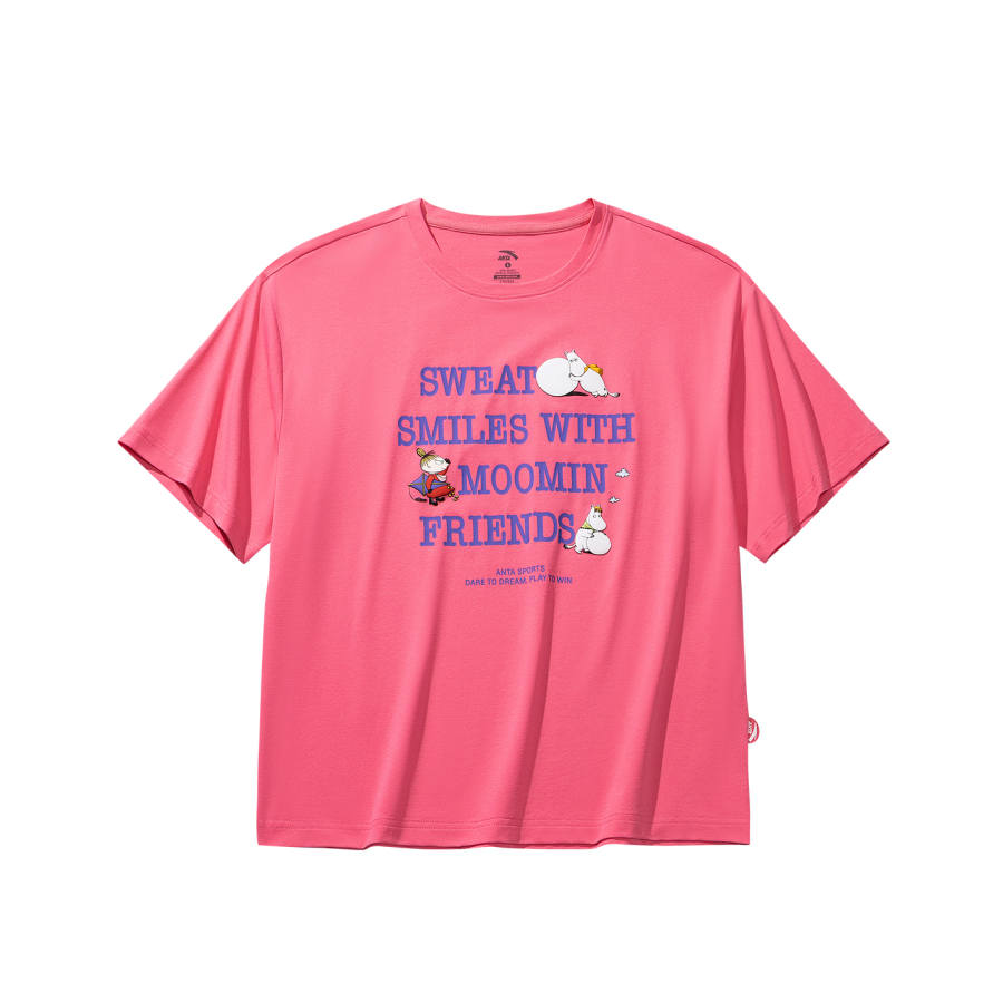 Anta T Shirt Women's Bright Pink