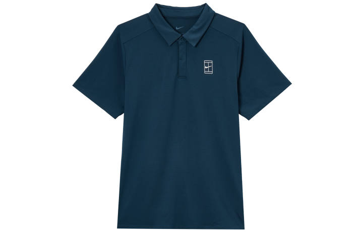 Nike Nike Court AdvantageDri Fit T Shirt Men's Deep Sea Blue
