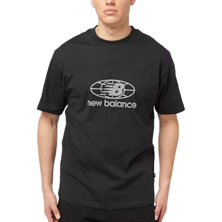 New Balance New Balance T Shirts Men's Black Crew Neck
