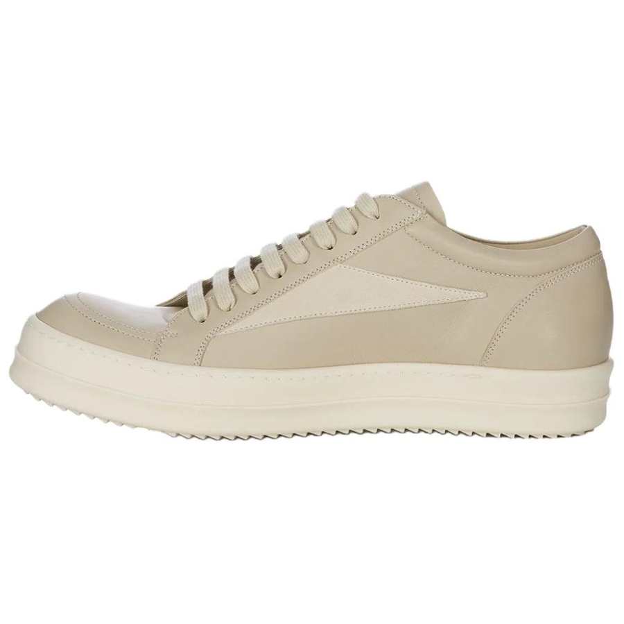 RICK OWENS RICK OWENS/RO TEMPLE Vintage Low top Skateboard Shoes 3.5cm Men's Sand