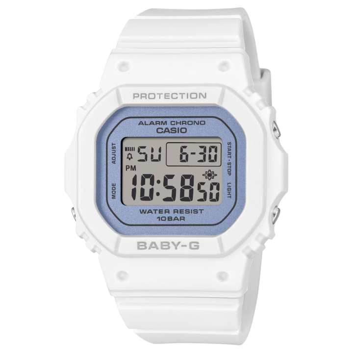 CASIO CASIO BGD 565 Quartz Movement Resin Strap Watch Women's Watch Gray Dial