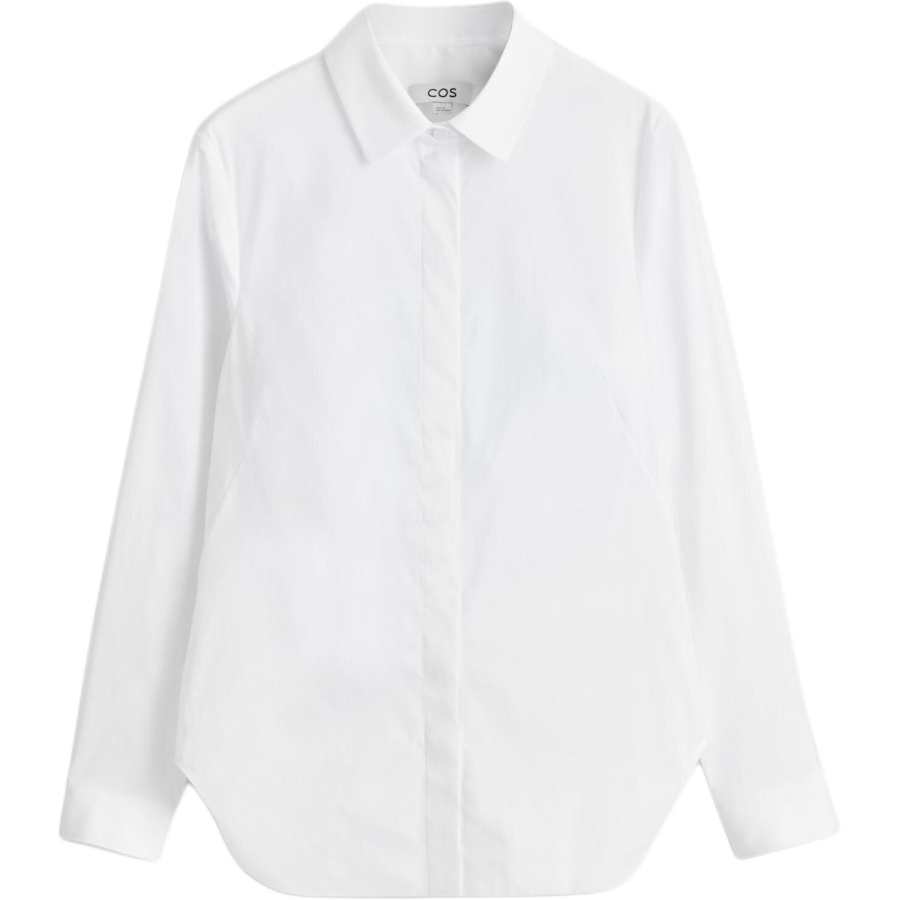 COS COS Shirts Women's White Lapel
