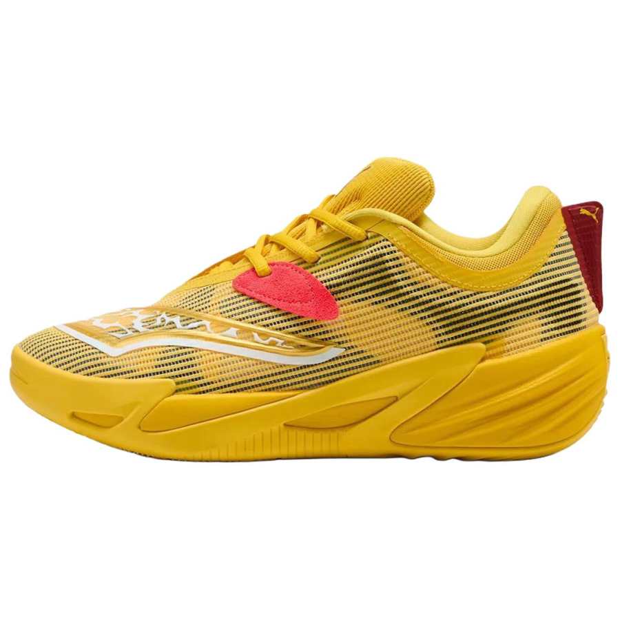 PUMA x Pokémon ALL PRO NITRO 2 Support Basketball Shoes Men's Yellow Black