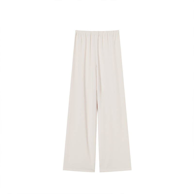 XIANGYING Casual Pants Women's Moderate Wide Leg Pants