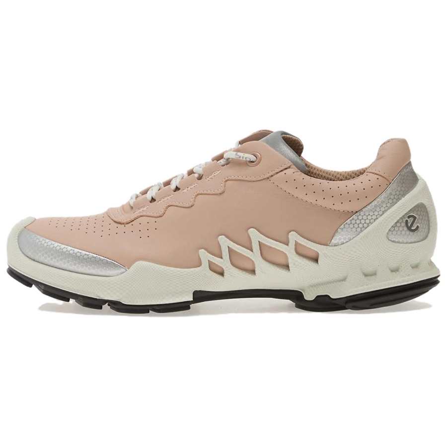 Ecco BIOM AEX Leather Low top Casual Shoes Women's Pink