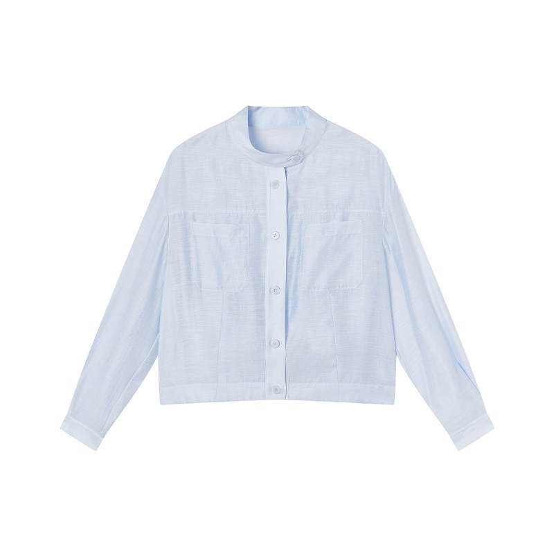 XIANGYING Jackets Women's Stand Collar Thin Other