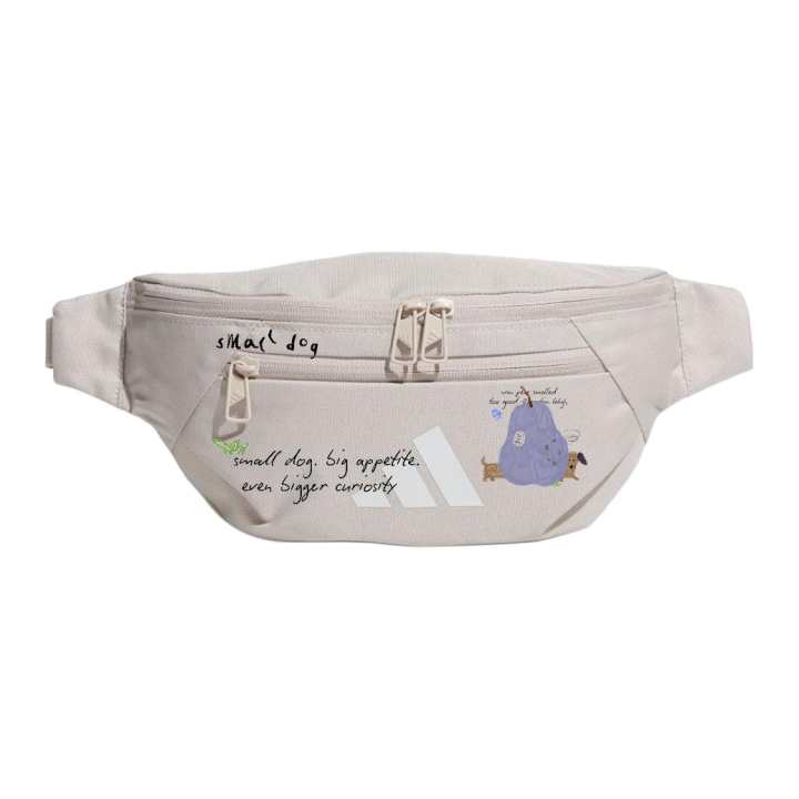 Adidas Adidas Recycled Polyester One Shoulder Crossbody Fanny Pack Regular Unisex Multicolor