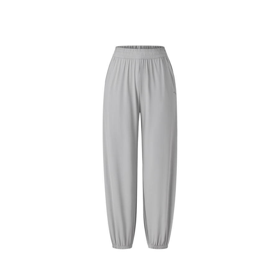 Anta Knitted Sweatpants Women's Wild Reed Gray
