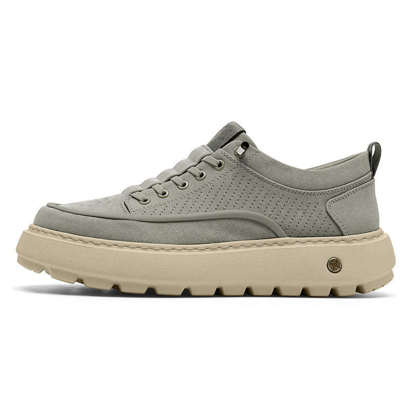 SEPTWOLVES SEPTWOLVES Spring Summer Refresh Vintage Versatile Support Lightweight Breathable Low top Casual Shoes Men's