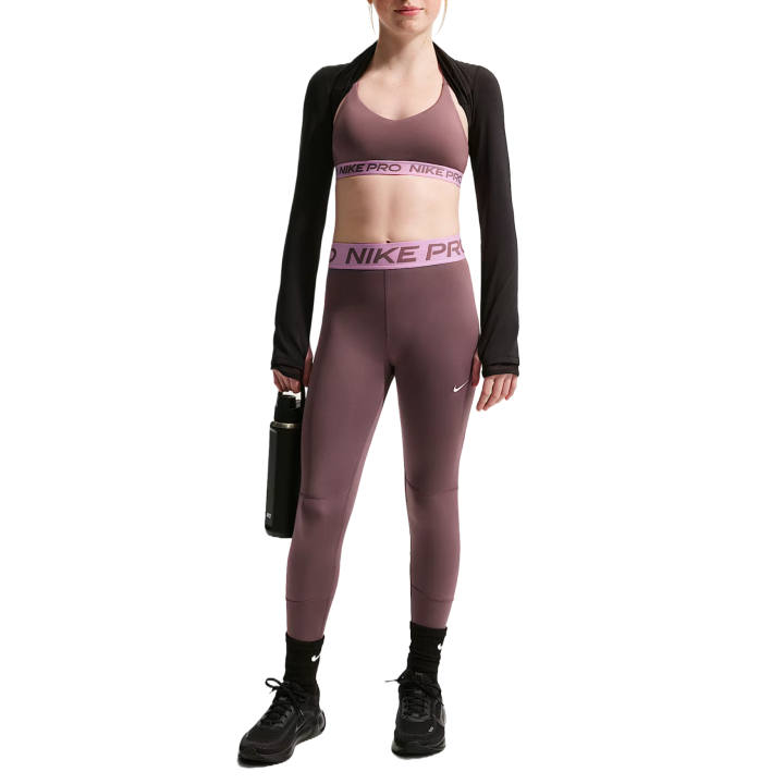 Nike Nike Pro Solid Color Letters Moderate Bandeaus, Bras & Training Bras Kids'