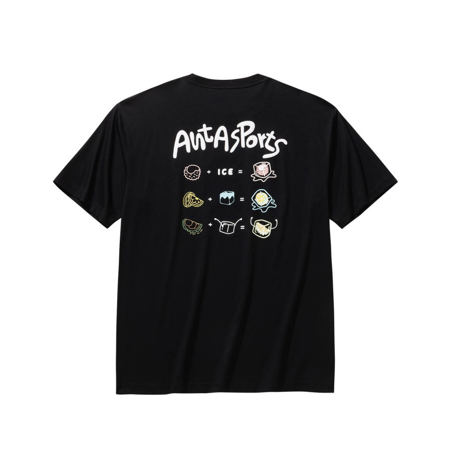 ANTA Anta T Shirt Unisex Basic Black