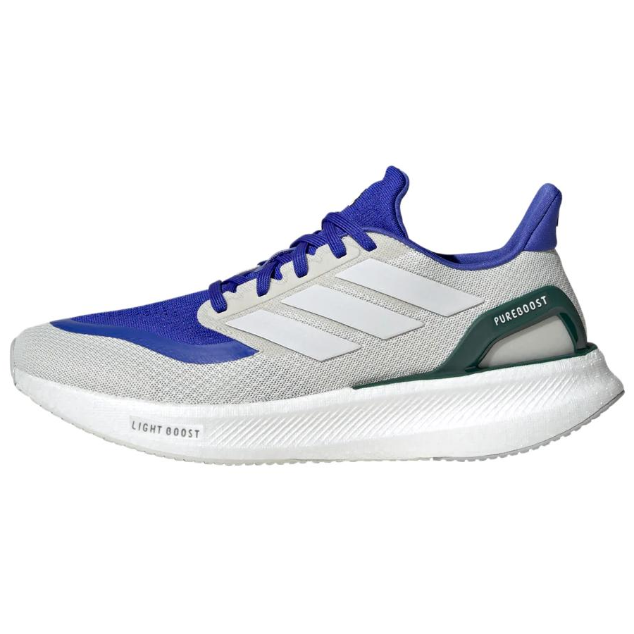 Adidas Adidas PUREBOOST 5 Breathable Lightweight Support Casual Running Shoes Men's Gray Blue