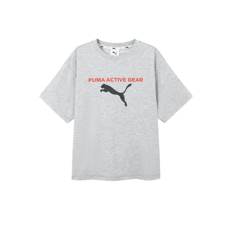 PUMA PUMA Unisex T Shirts V Neck Thin