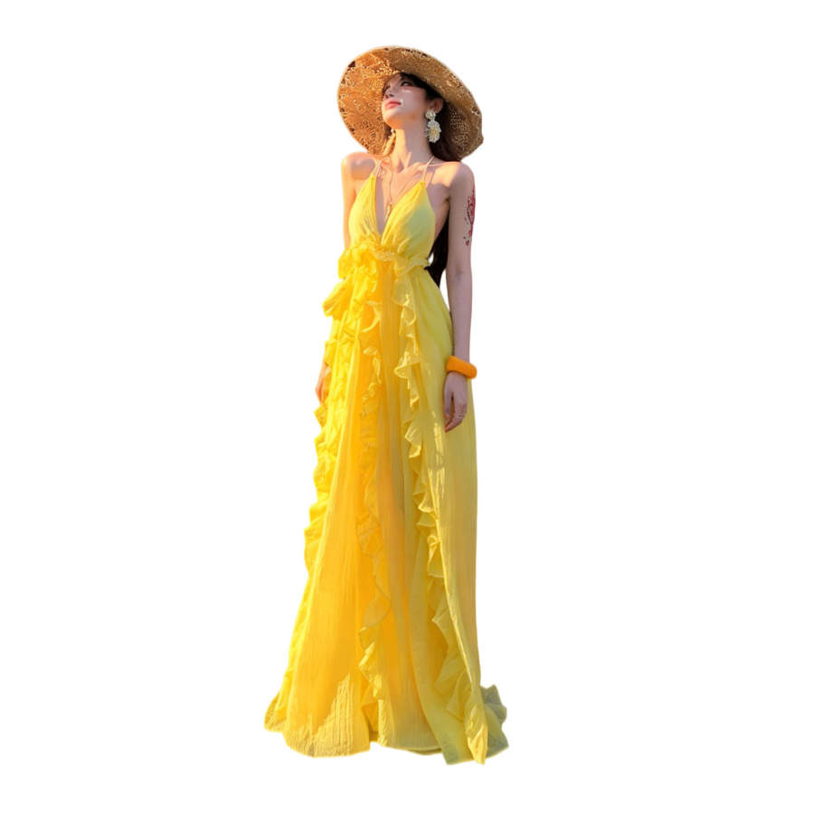 TUSHIFEI Sleeveless Dress Women's