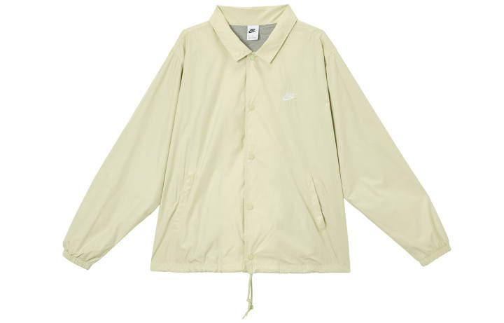 Nike Nike Club Jackets Men's Ecru Lapel Moderate Other