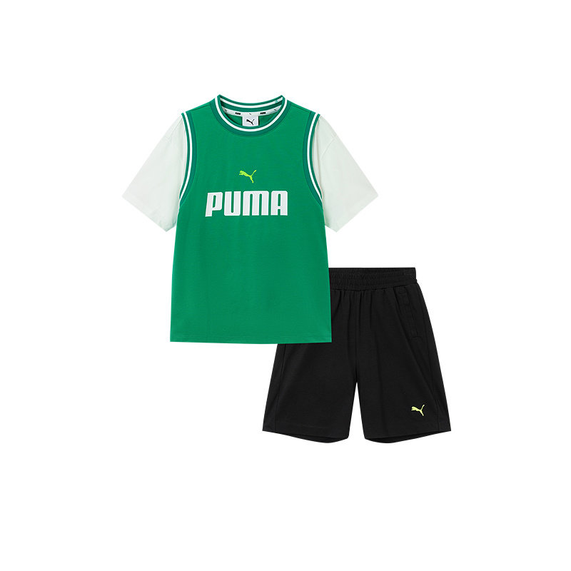 PUMA Unisex Casual Sportswear Crew Neck Thin