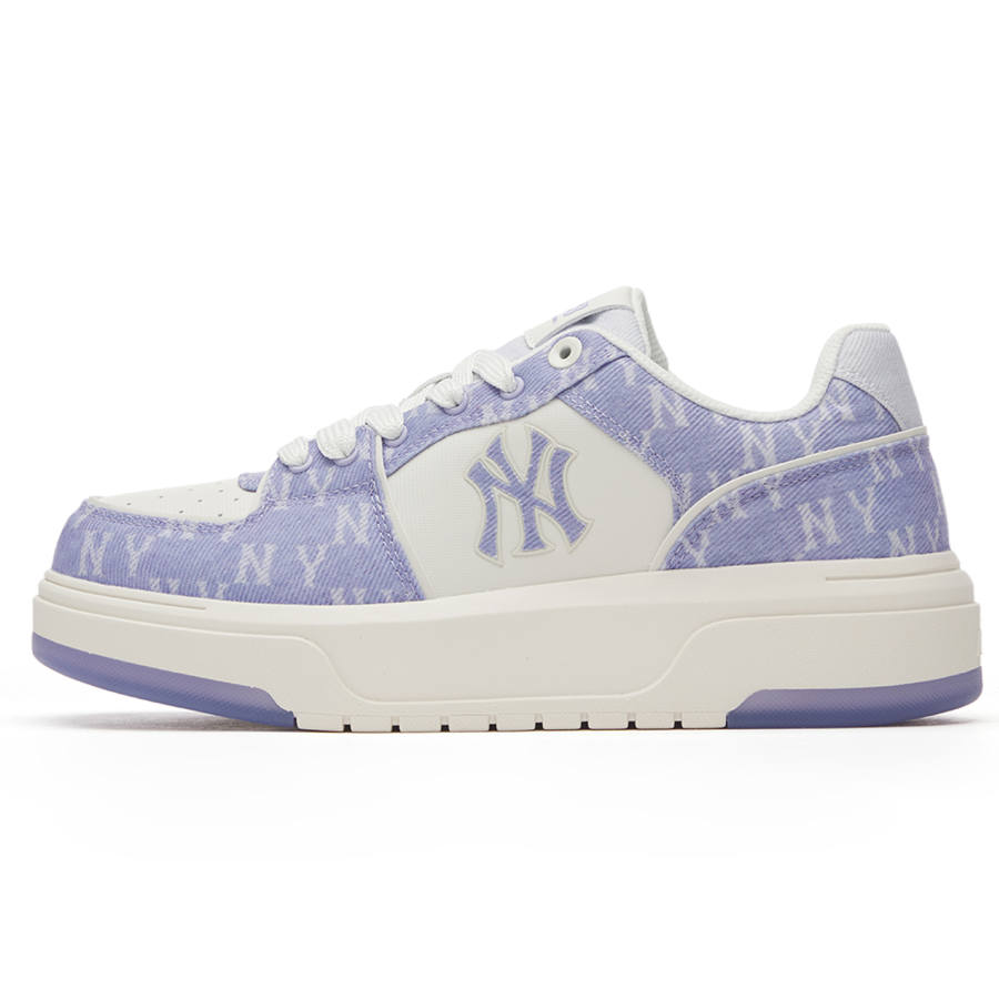 MLB New York Yankees Textile, Synthetic Leather Slip Resistant Abrasion Resistant Low top Skateboard Shoes Unisex