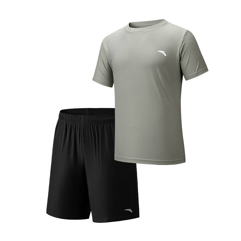 Anta Casual Sportswear Unisex Bean Gray/Basic Black