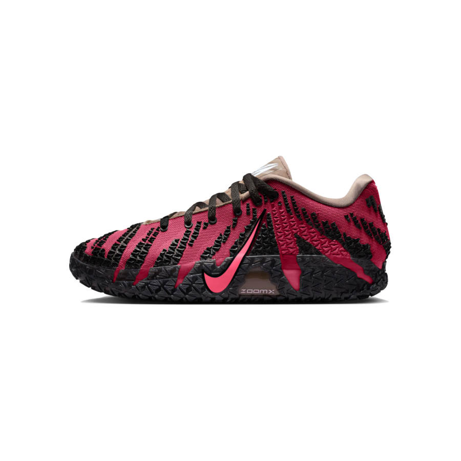 Nike Nike Ja Morant 3 Pink Mist Slam Dunk Low top Basketball Shoes Unisex Fuchsia Black Contrast
