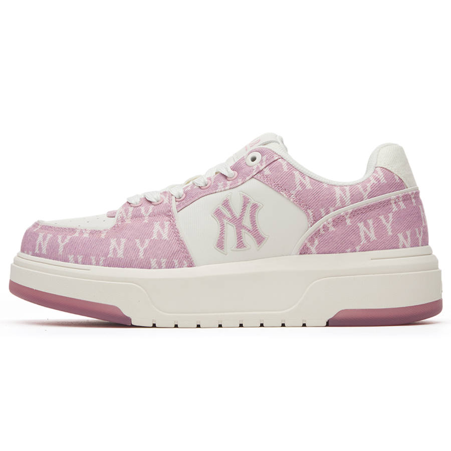 MLB New York Yankees Textile, Synthetic Leather Slip Resistant, Abrasion Resistant, Height Increasing Low top