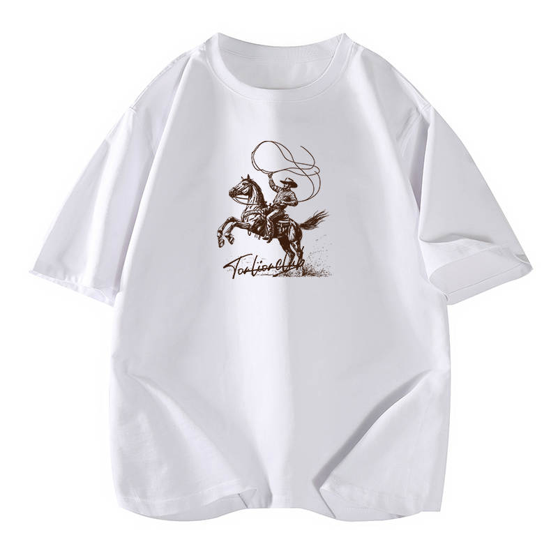 Tonlion T Shirts Unisex Crew Neck Moderate Straight Fit