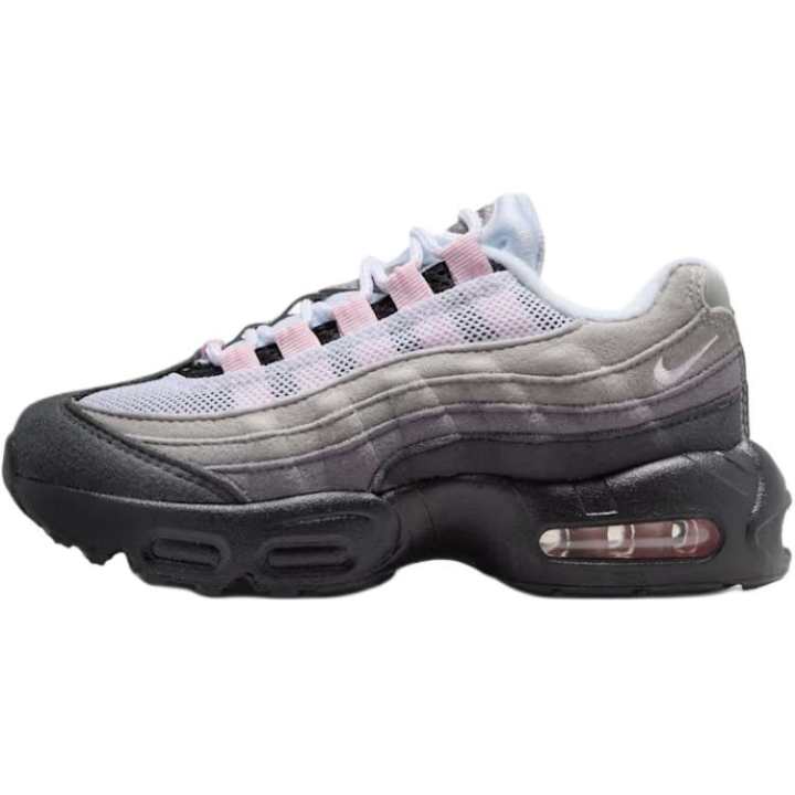 Nike Nike Air Max 95 Support Low top Running Shoes Black Gray Kids'